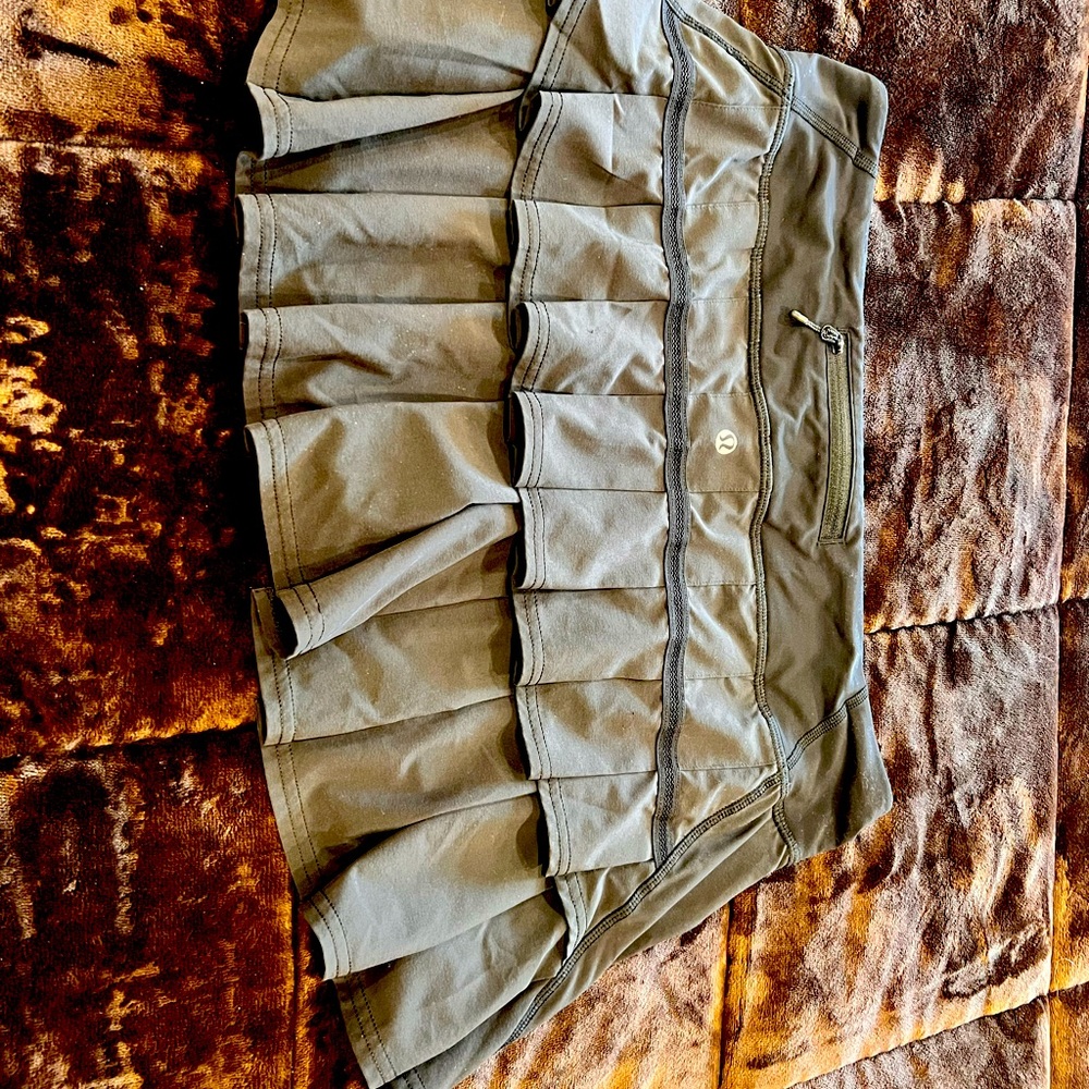 Black lululemon pacwr skort